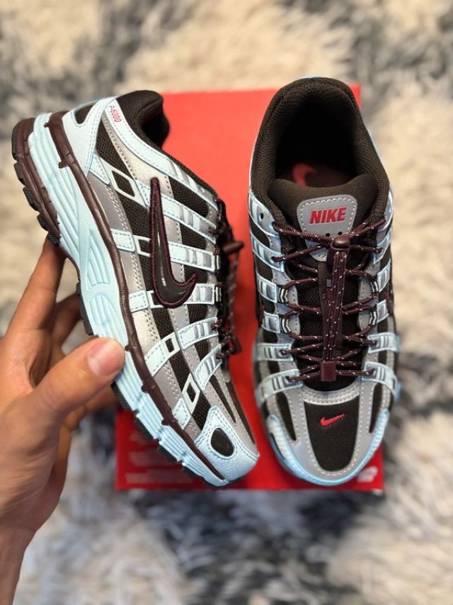 Nike P-6000 GS Burgundy Crush – Rétro & Stylée en 35.5